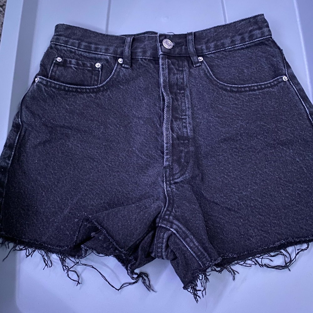 Pacsun Playboy Jean Shorts - Picture 2 of 2